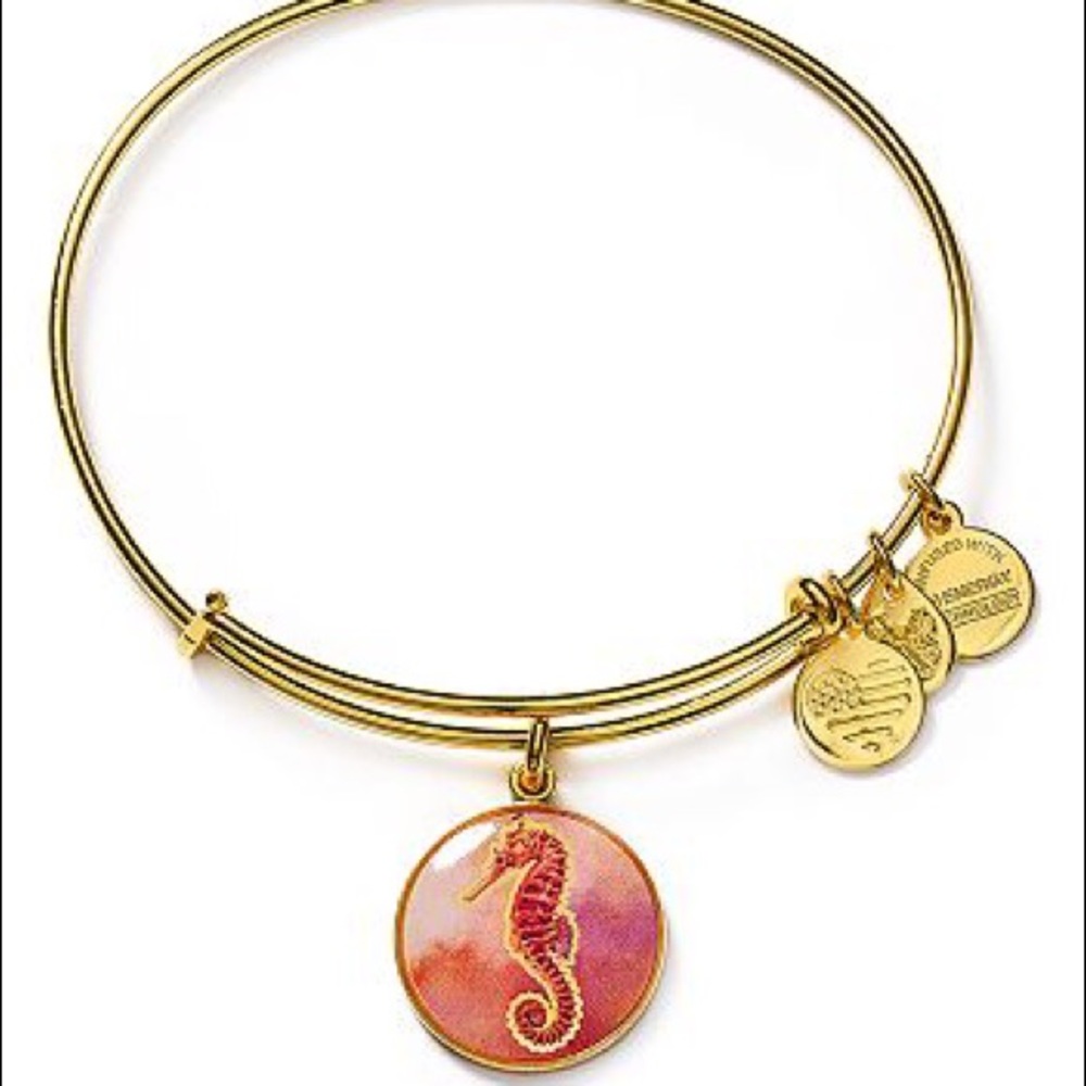 Alex and Ani Seahorse Bracelet